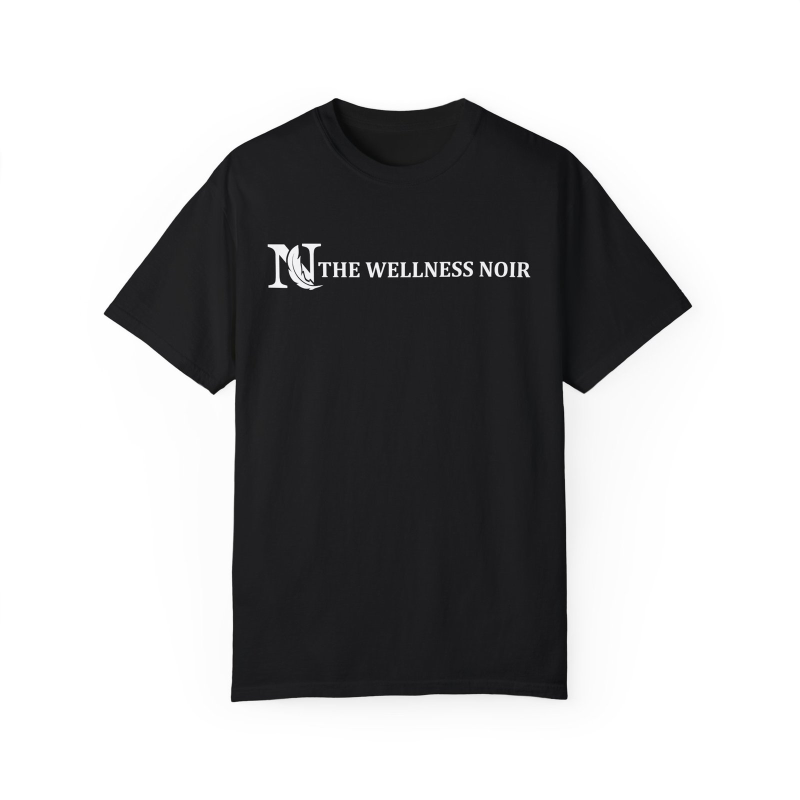 The Wellness Noir Unisex Garment-Dyed T-shirt
